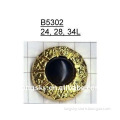 Fashion ABS plated shank button (#B5302)